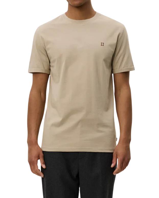 Nørregaard Contrast T-Shirt - Dark Sand
