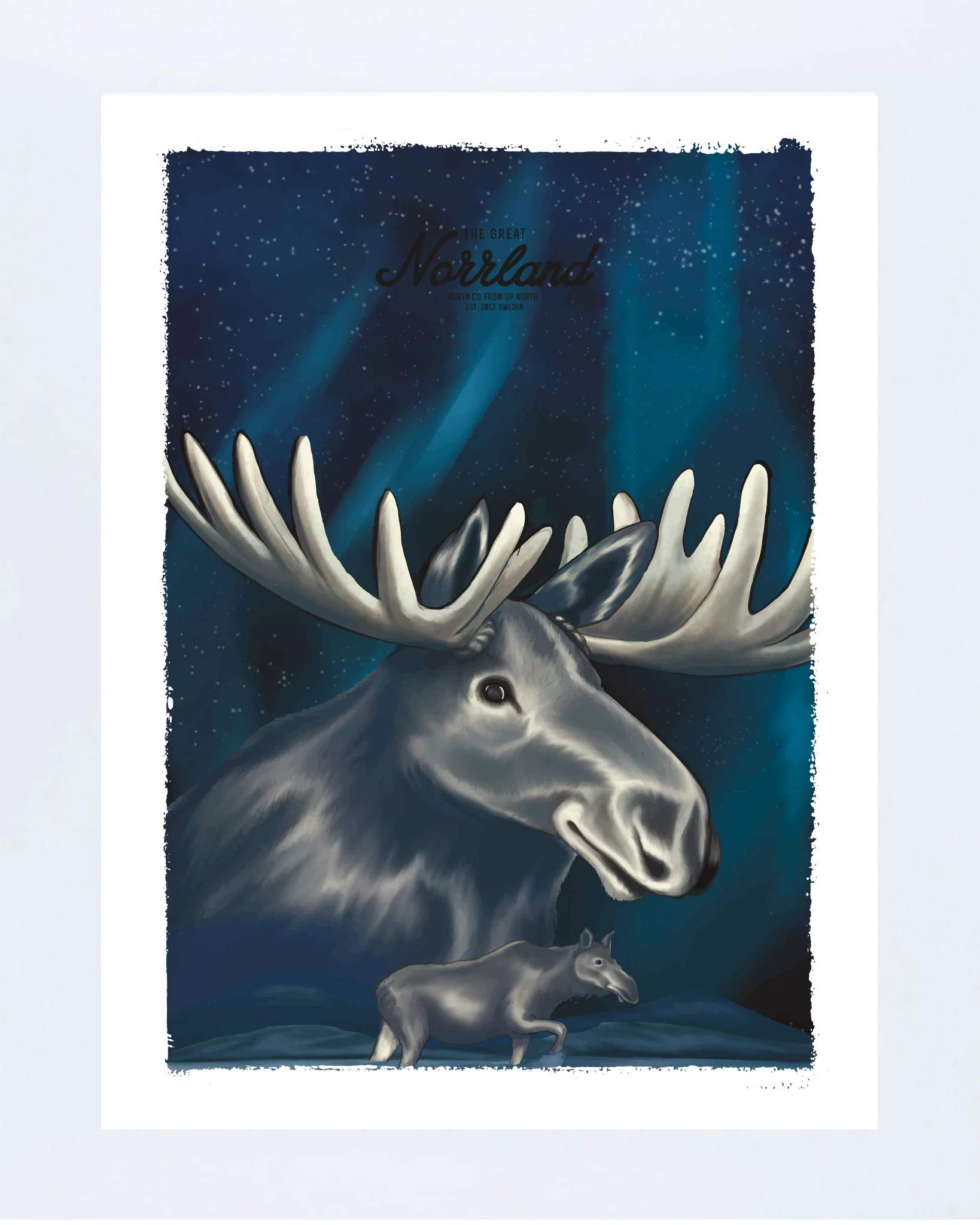 Norrskensälg Poster