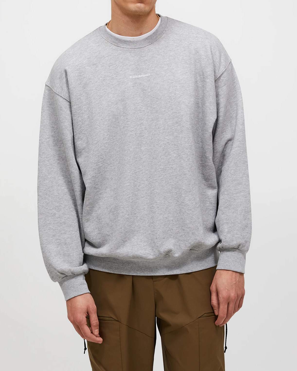 Peak Original Terry Crew Sweatshirt - Grå