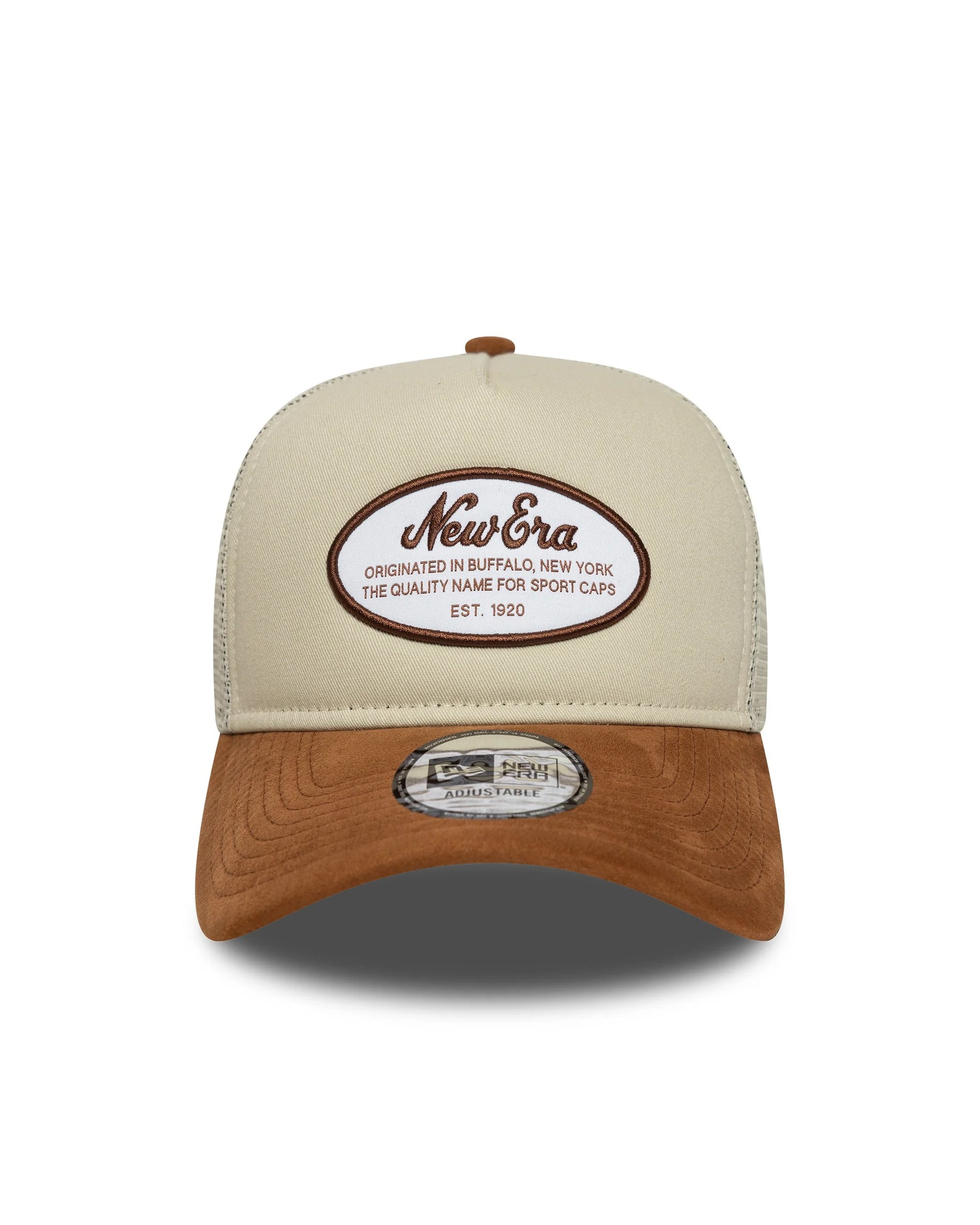 Oval Patch Suede New Era Keps