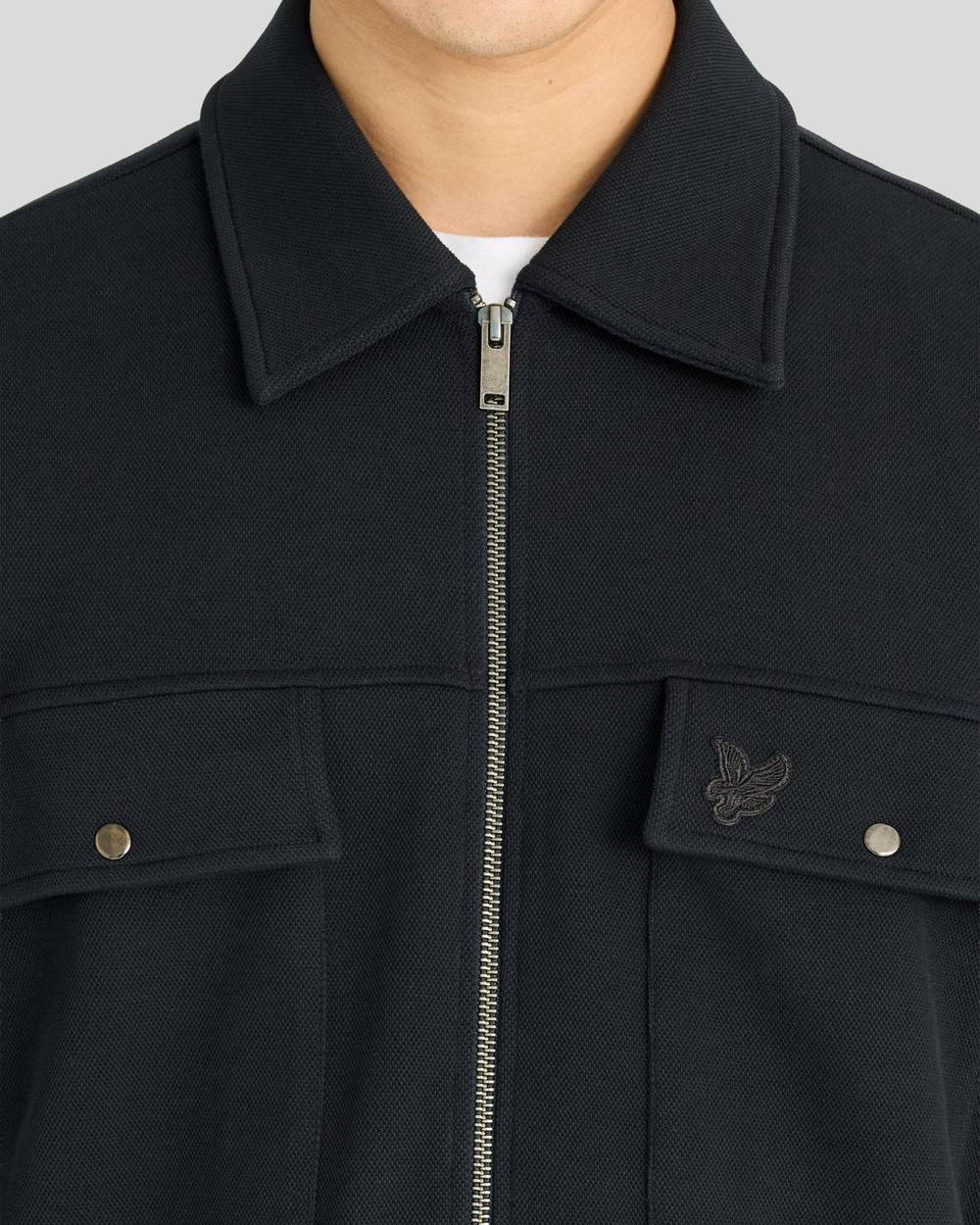 Pique Interlock Overshirt