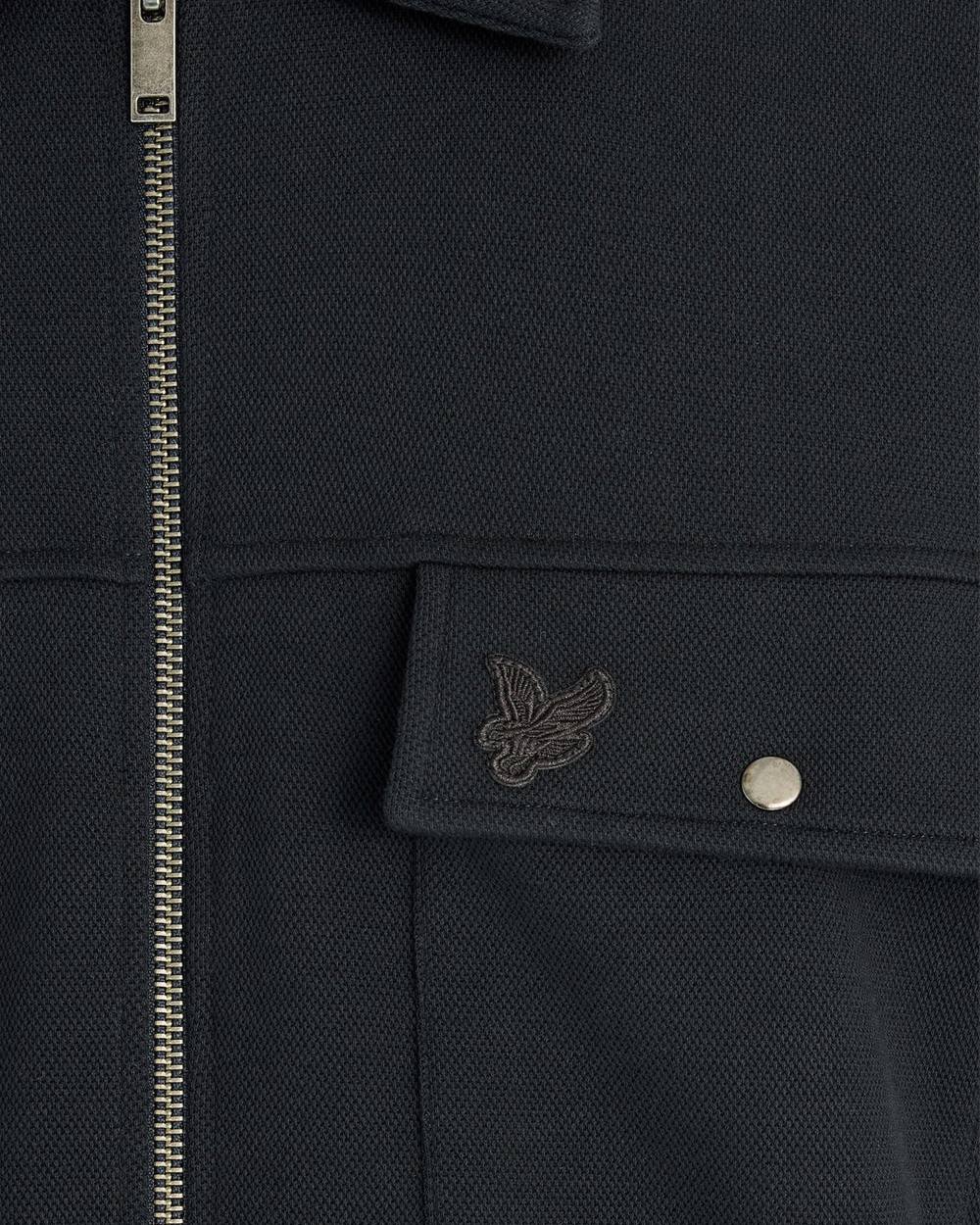 Pique Interlock Overshirt