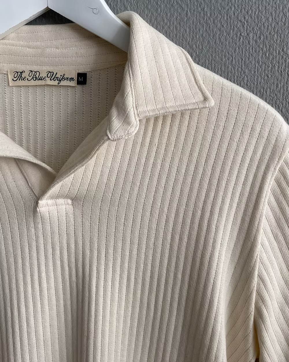 Polo Ribbed Pikétröja