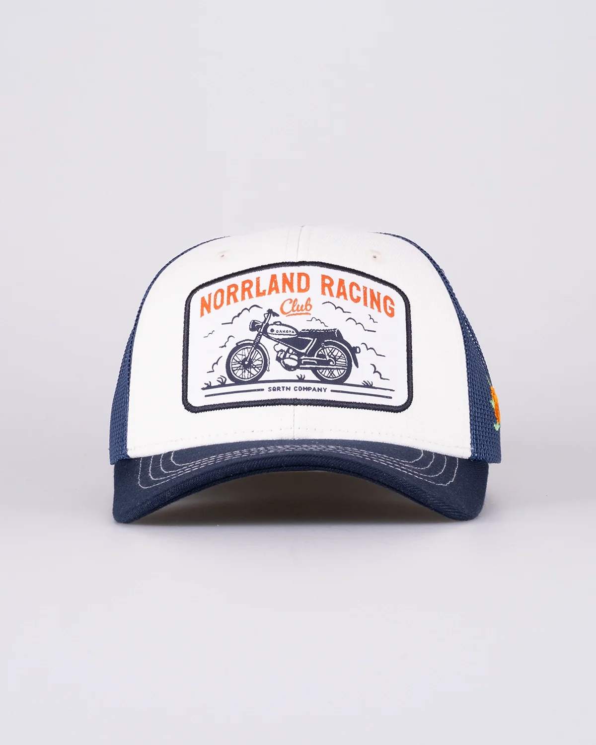 Racing Kids Trucker Keps - Ivory