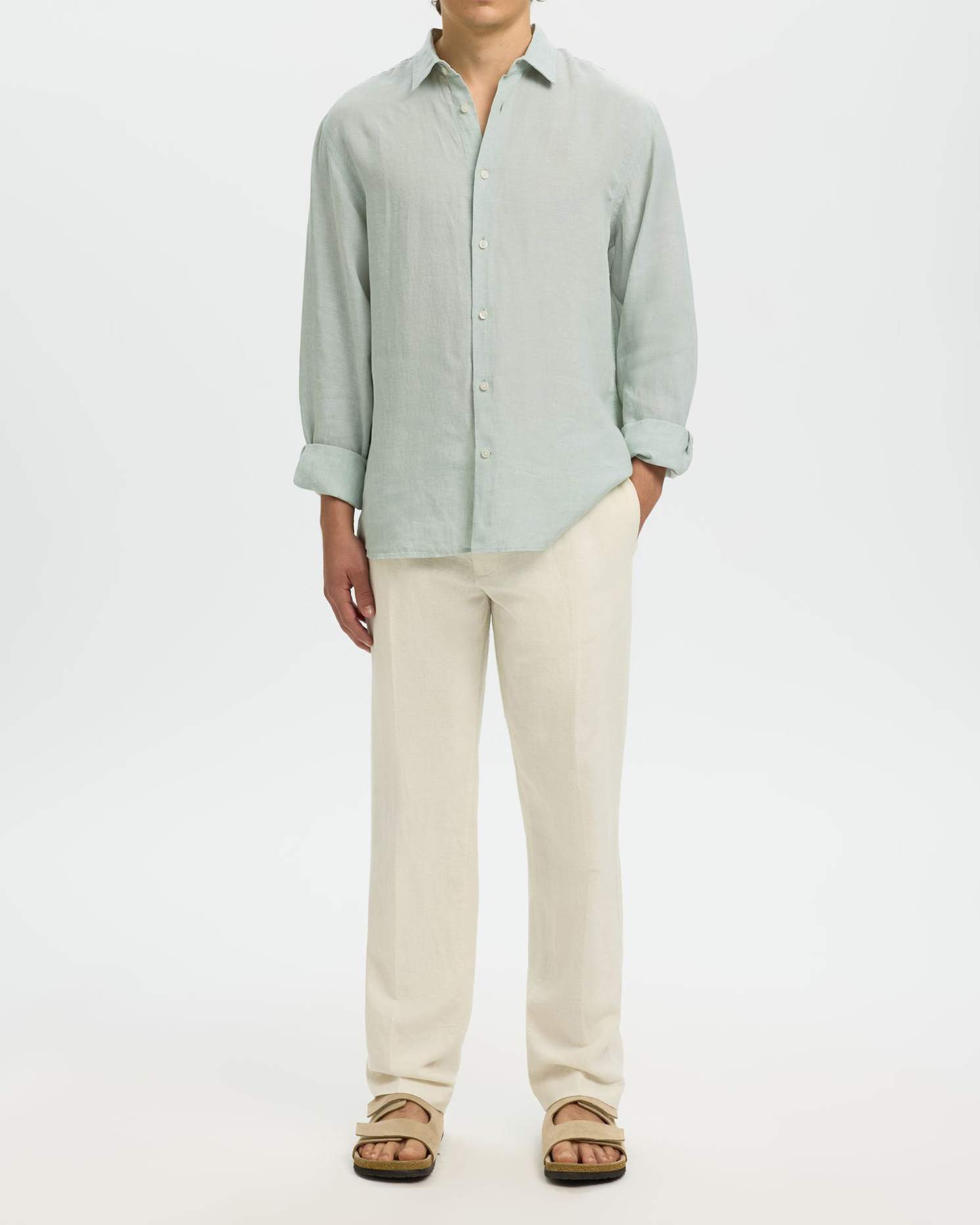 Reg Kylian Linen Skjorta