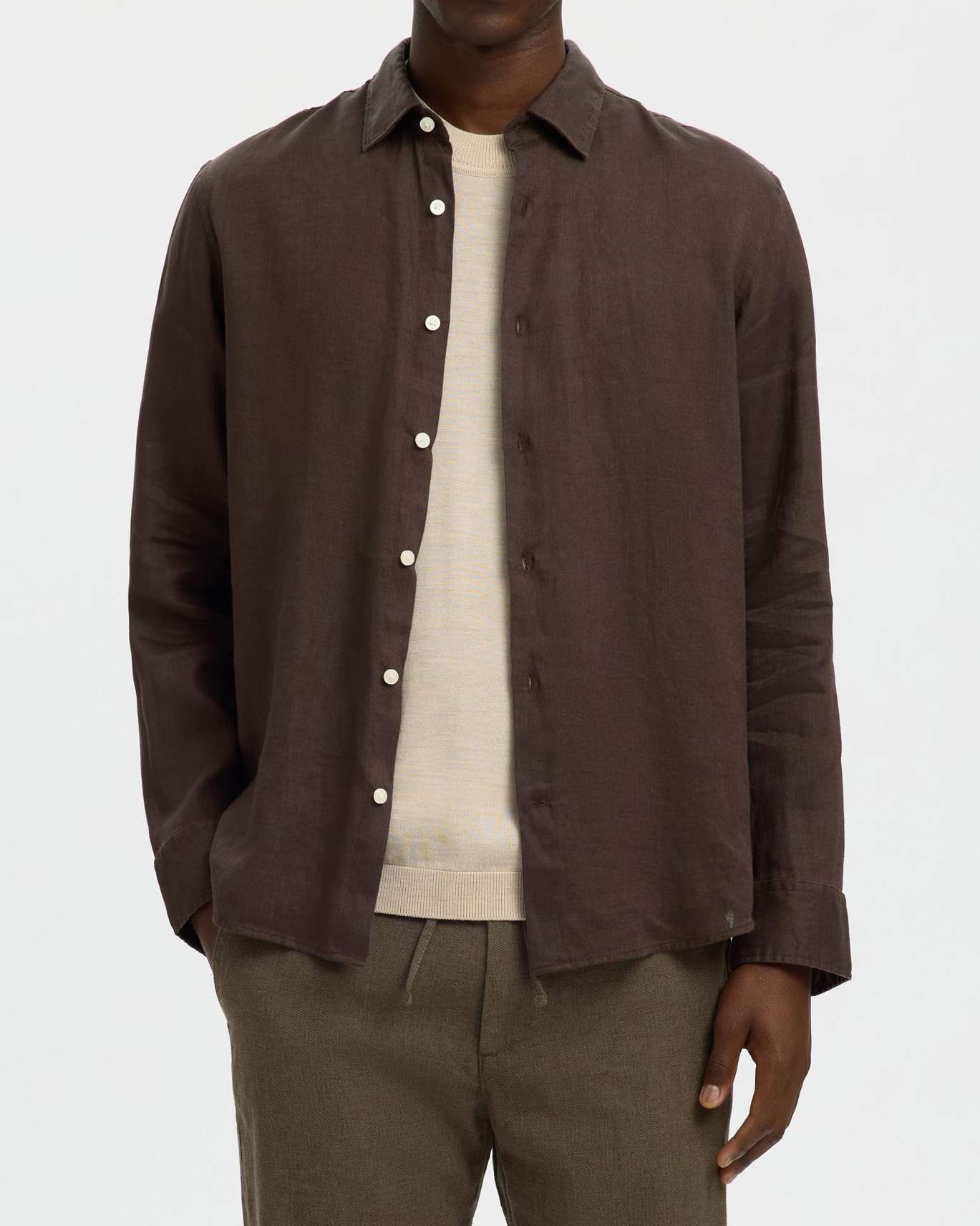 Reg Kylian Linen Skjorta