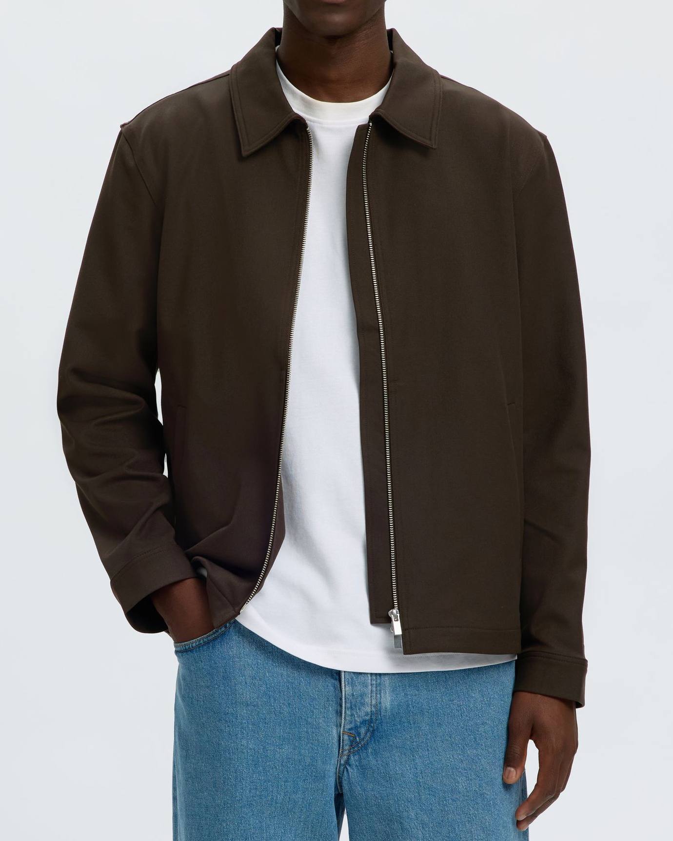 Regular Finn Zip Jacka - Delicioso
