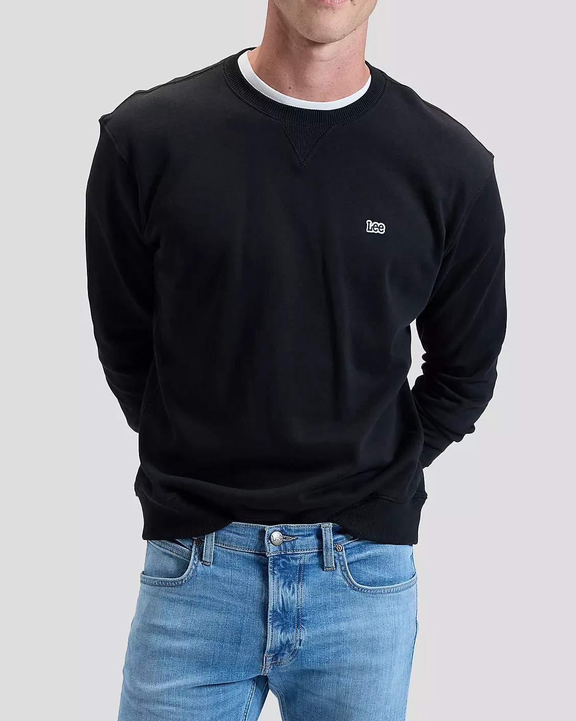 Regular Patch Crew Sweatshirt