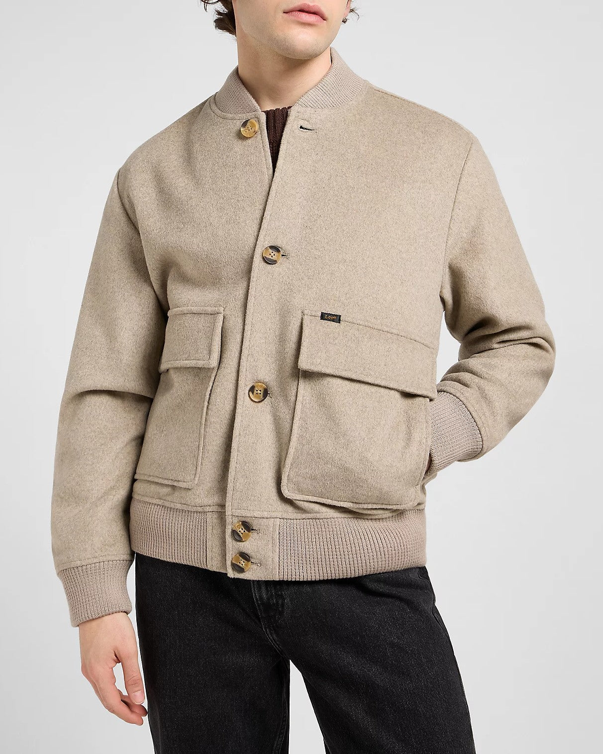 Wool Bomber Jacket