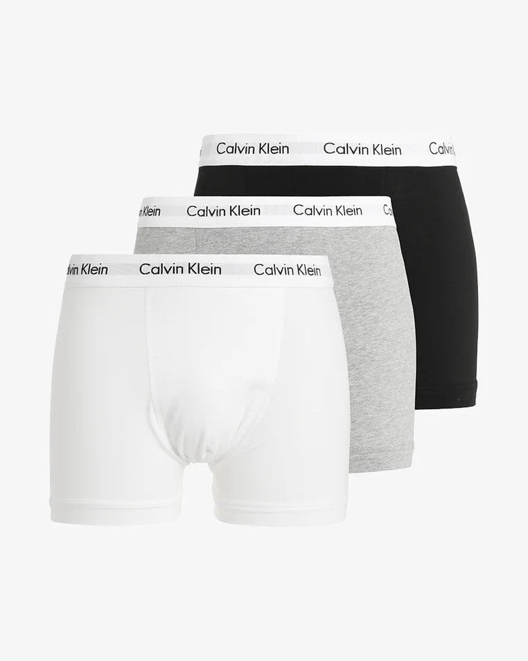Relaxed Fit Trunk 3-Pack Kalsonger - Grey/White/Black
