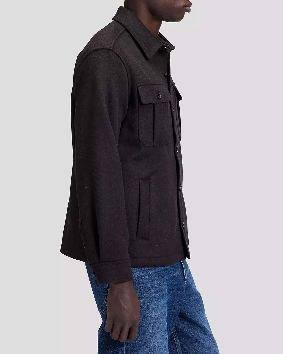 Utility Wool Overshirt