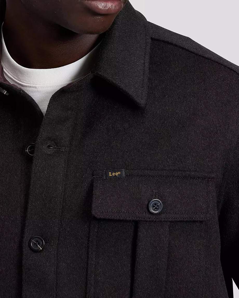 Utility Wool Overshirt