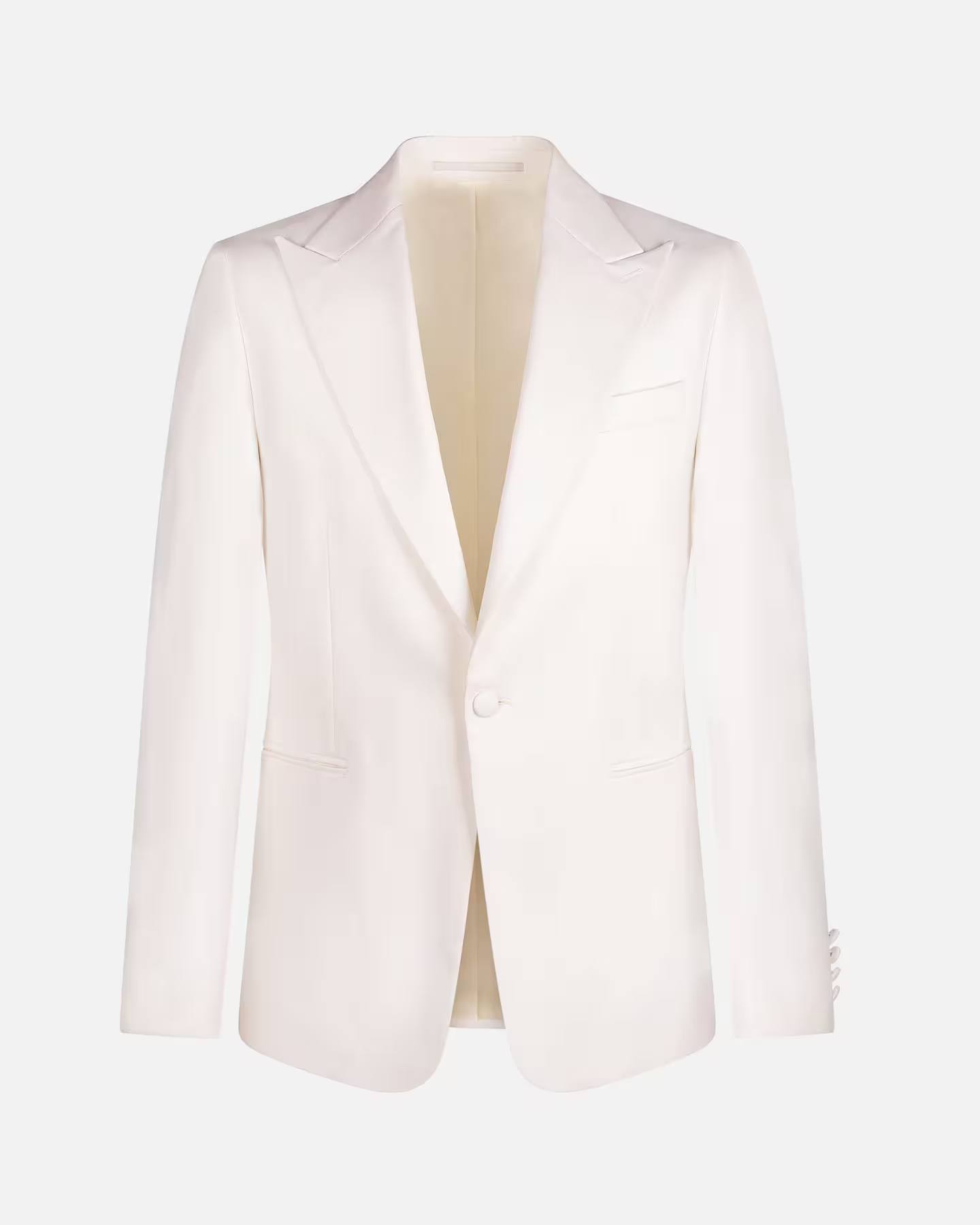 Reno Tux Pointed Kavaj - Cream