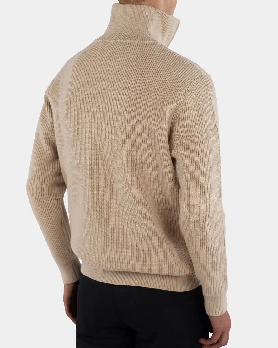 Reuben Knitted Half Zip Tröja