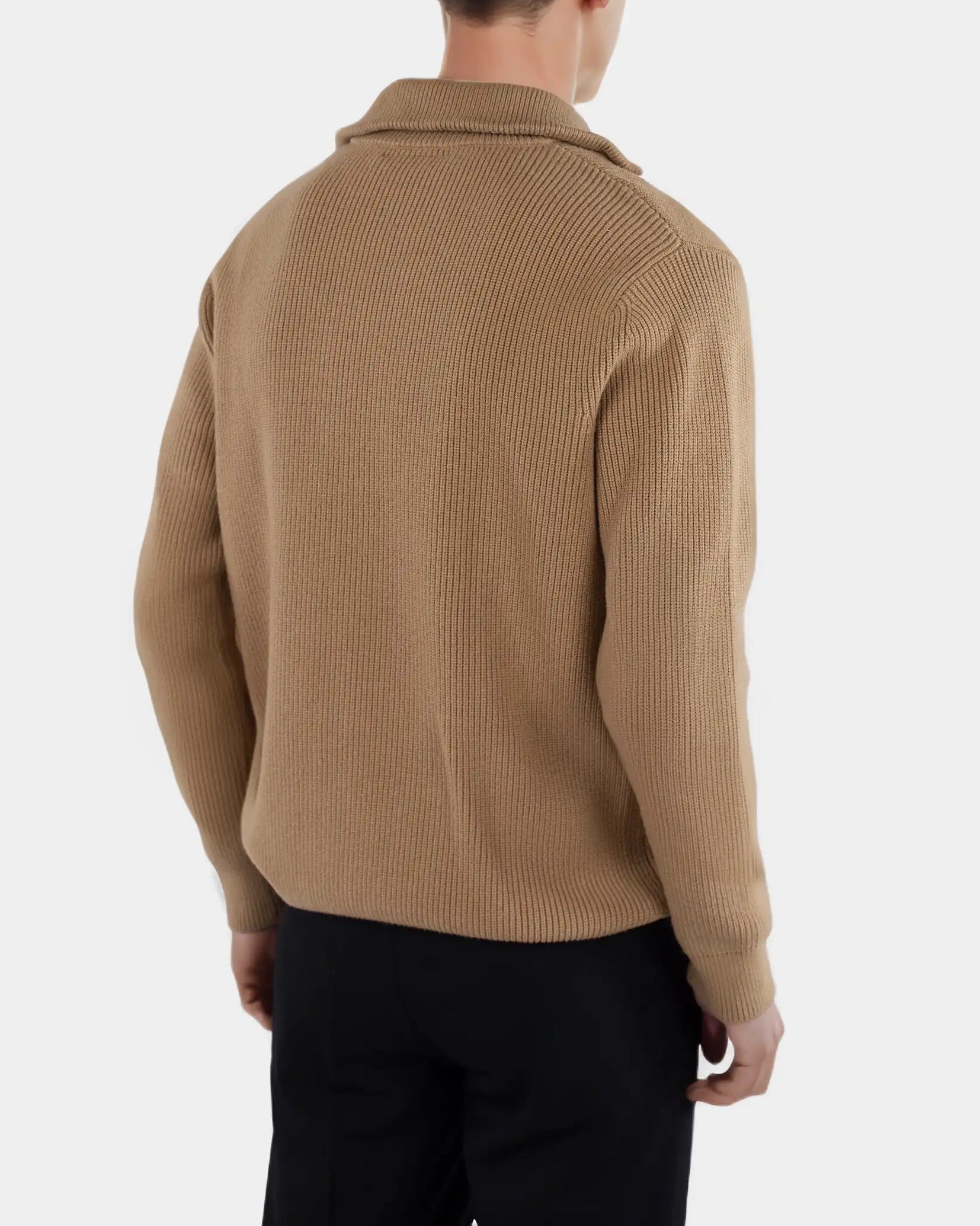 Reuben Knitted Half Zip Tröja
