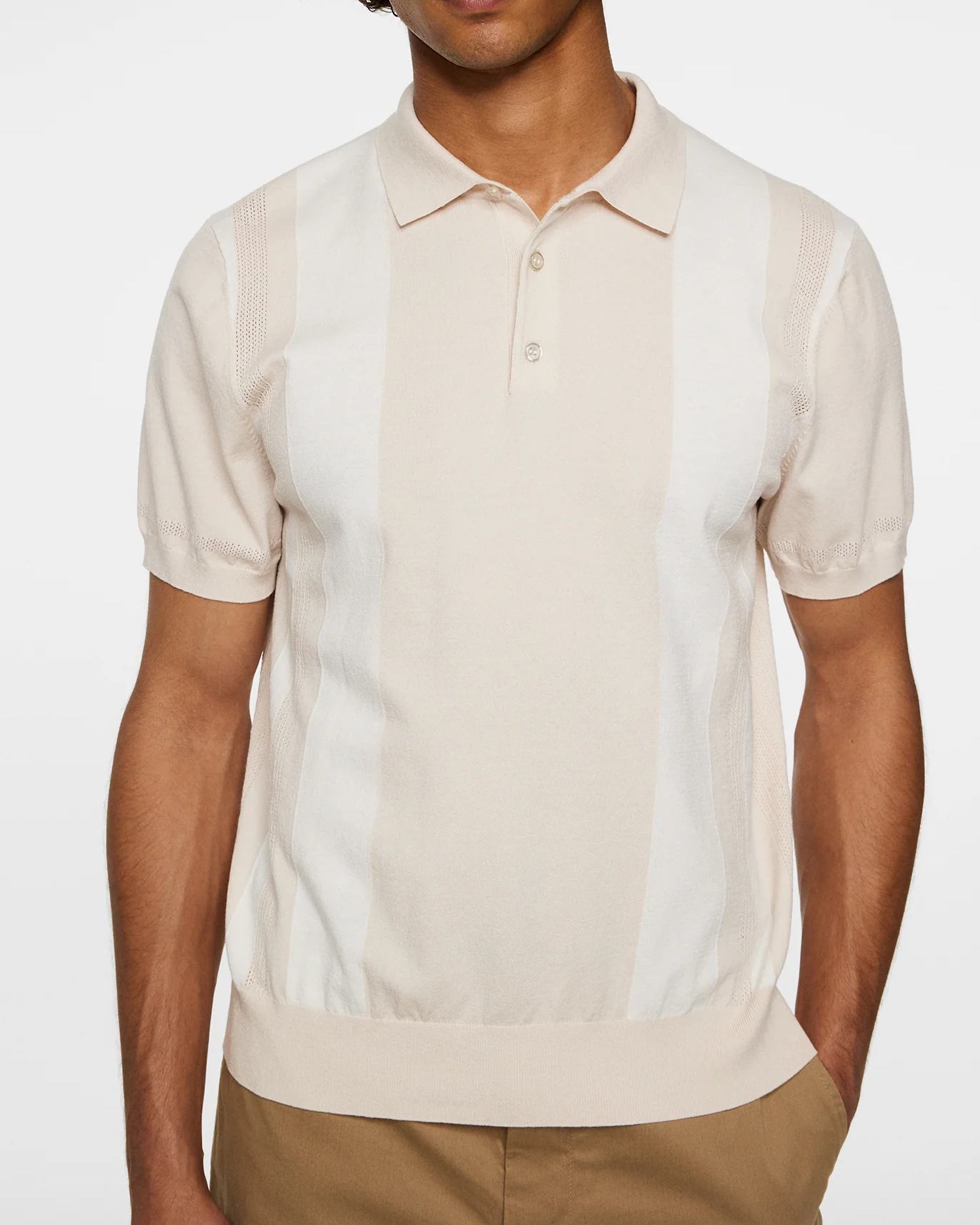 Reymond Stripe Knit Polo
