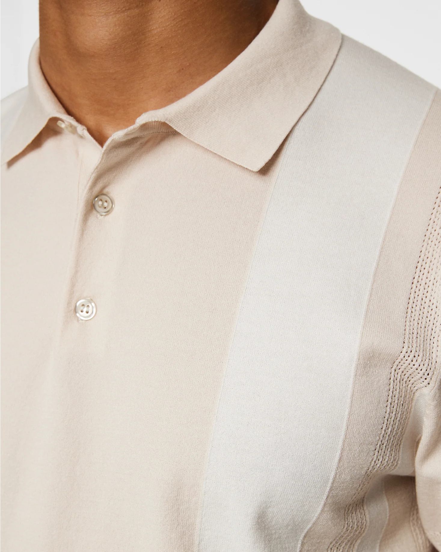 Reymond Stripe Knit Polo