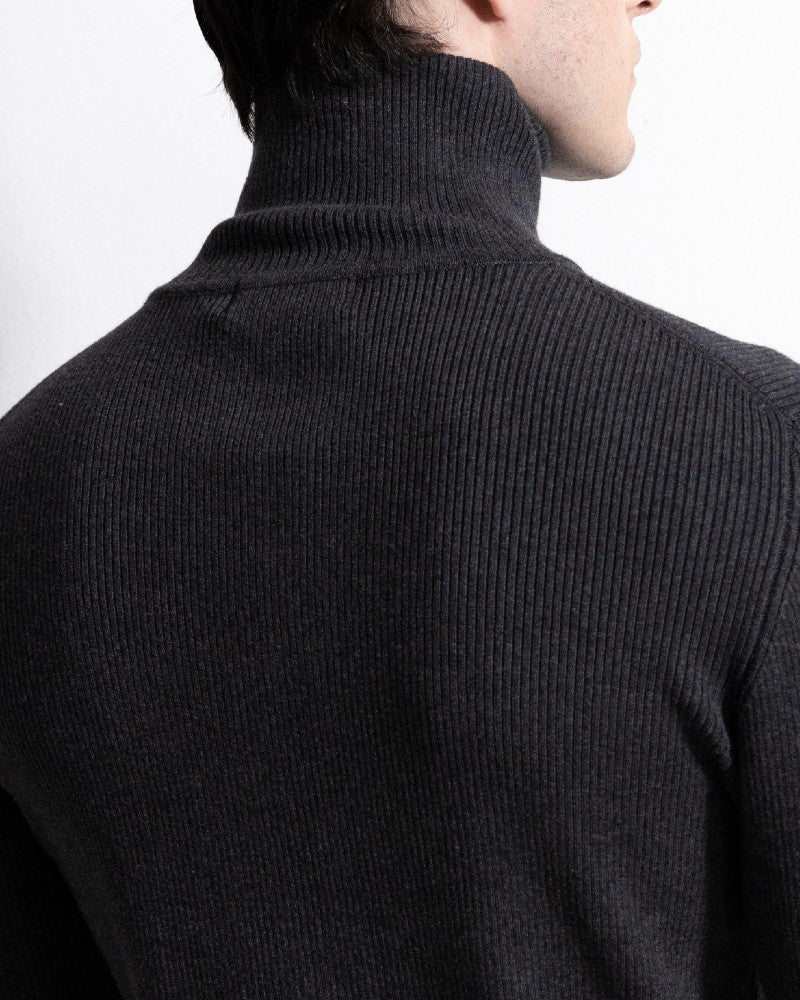 Cardigan Rib Zip