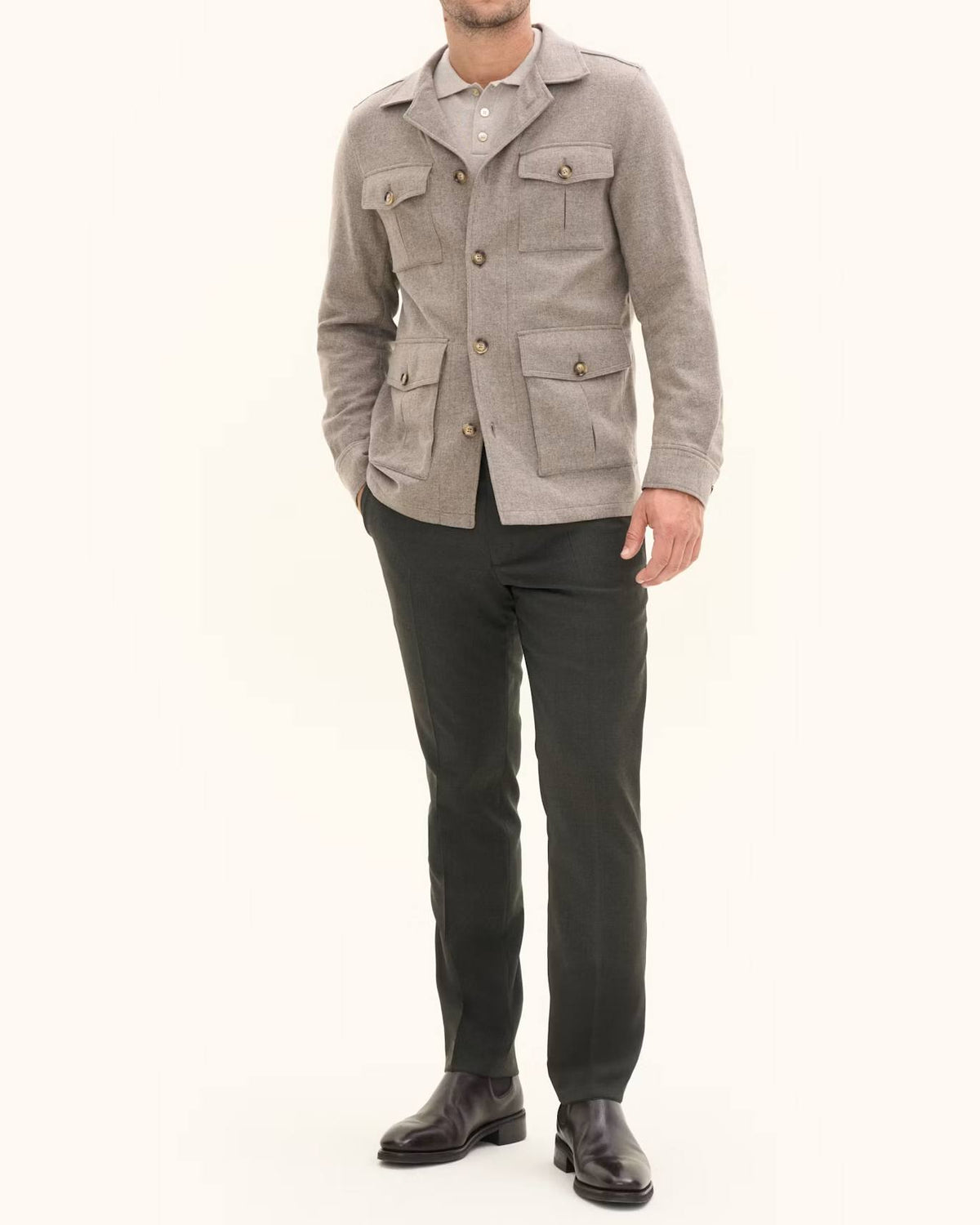 Safari Wool Overshirt