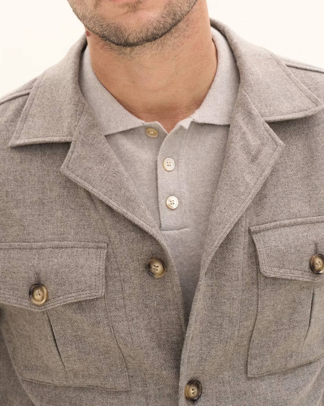 Safari Wool Overshirt