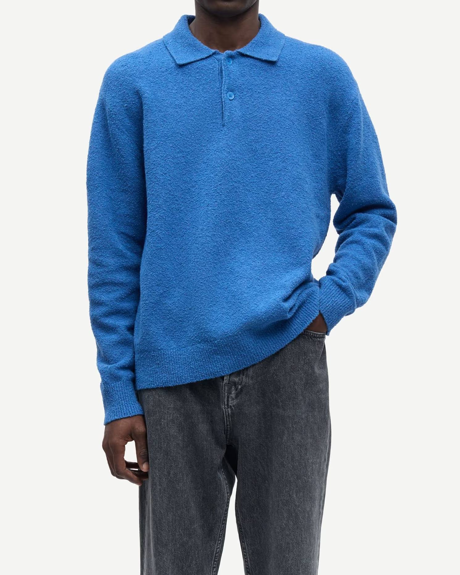 Sanino Polo Tröja - Bright Cobalt