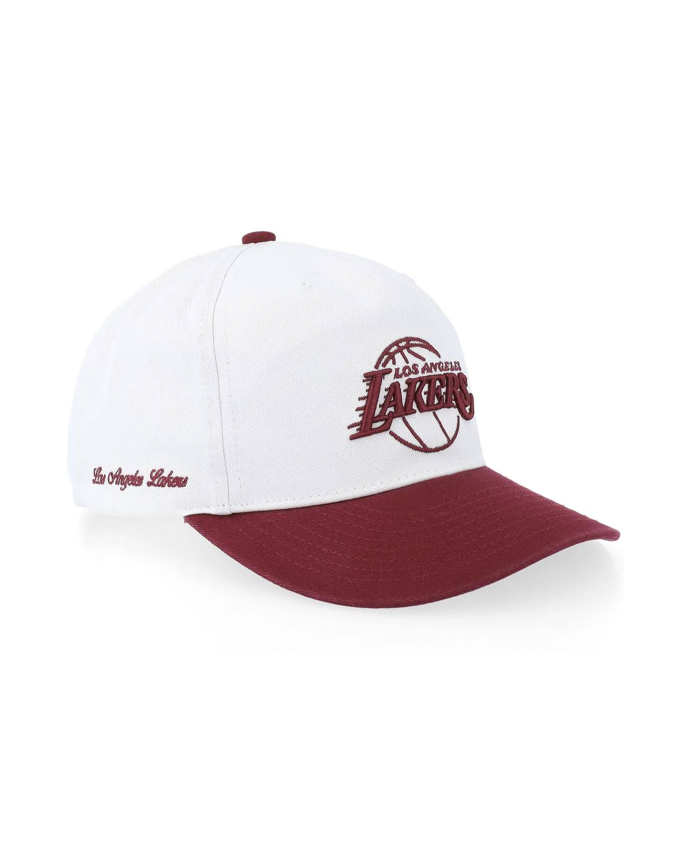 Side Script Caddy Fit Lakers Keps - White/Purple