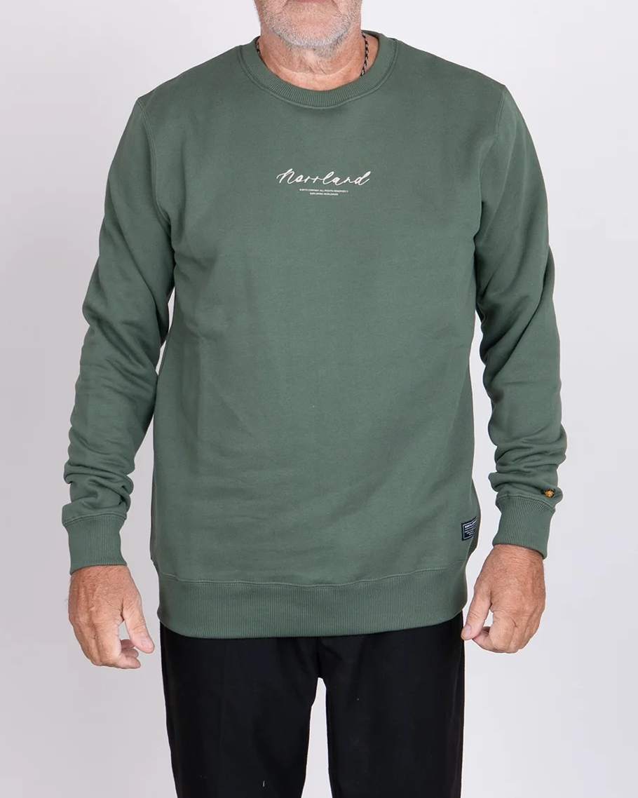 Signature Norrland Sweatshirt - Tallbarr Green