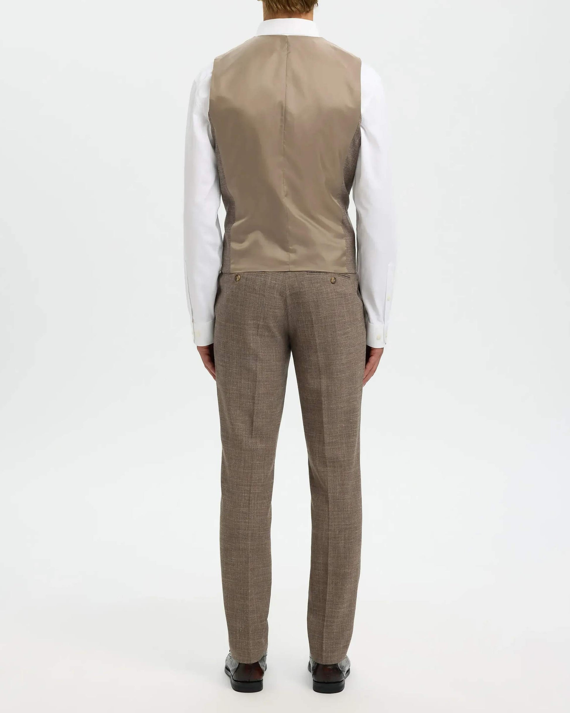 Slim Oasis Linen Väst