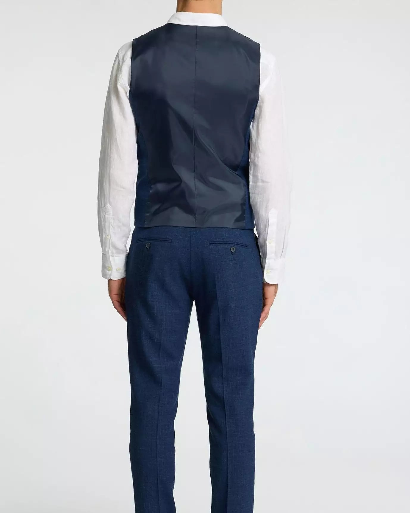 Slim Oasis Linen Väst