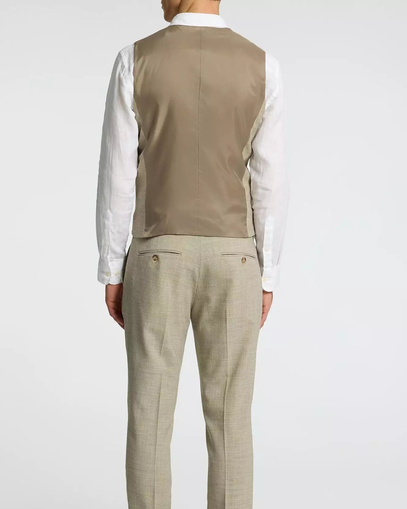 Slim Oasis Linen Väst