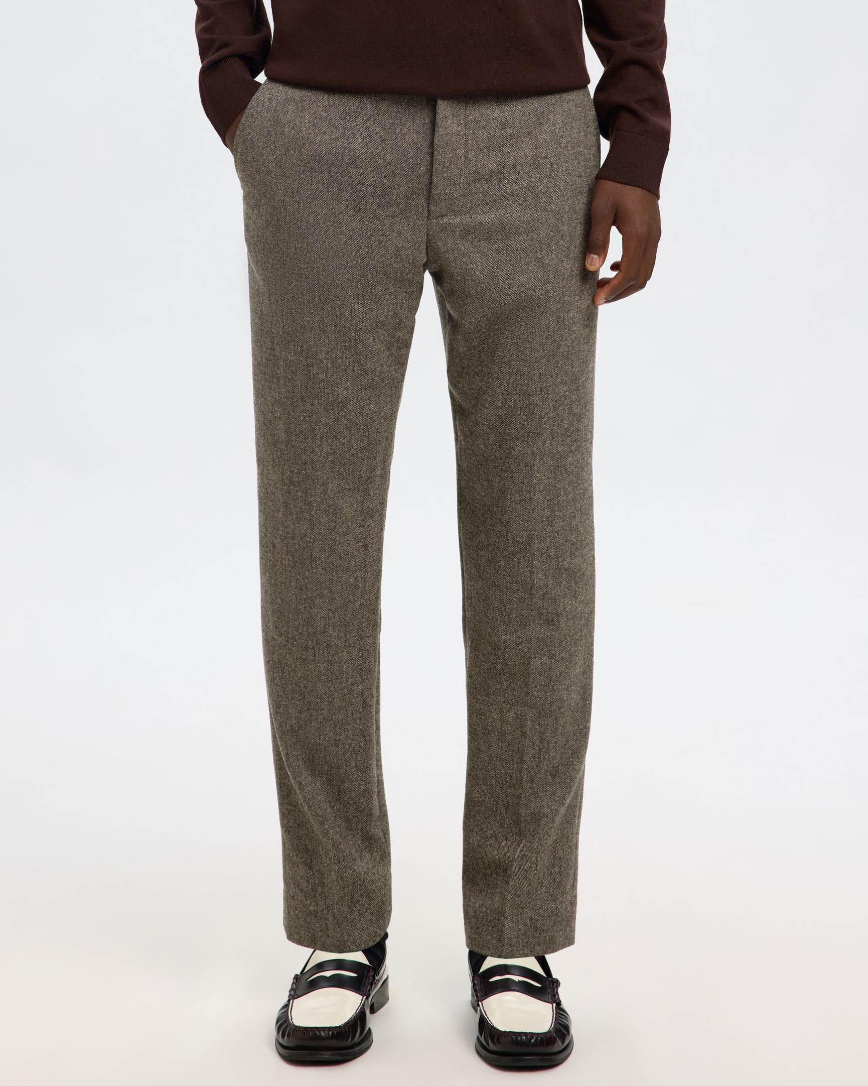 Slim Reed New Structure Kostymbyxor - Brownie