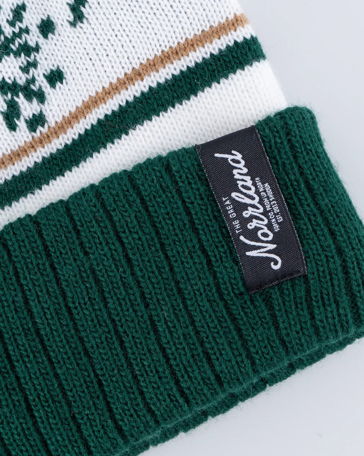 Snowflake Pom Pom Mössa