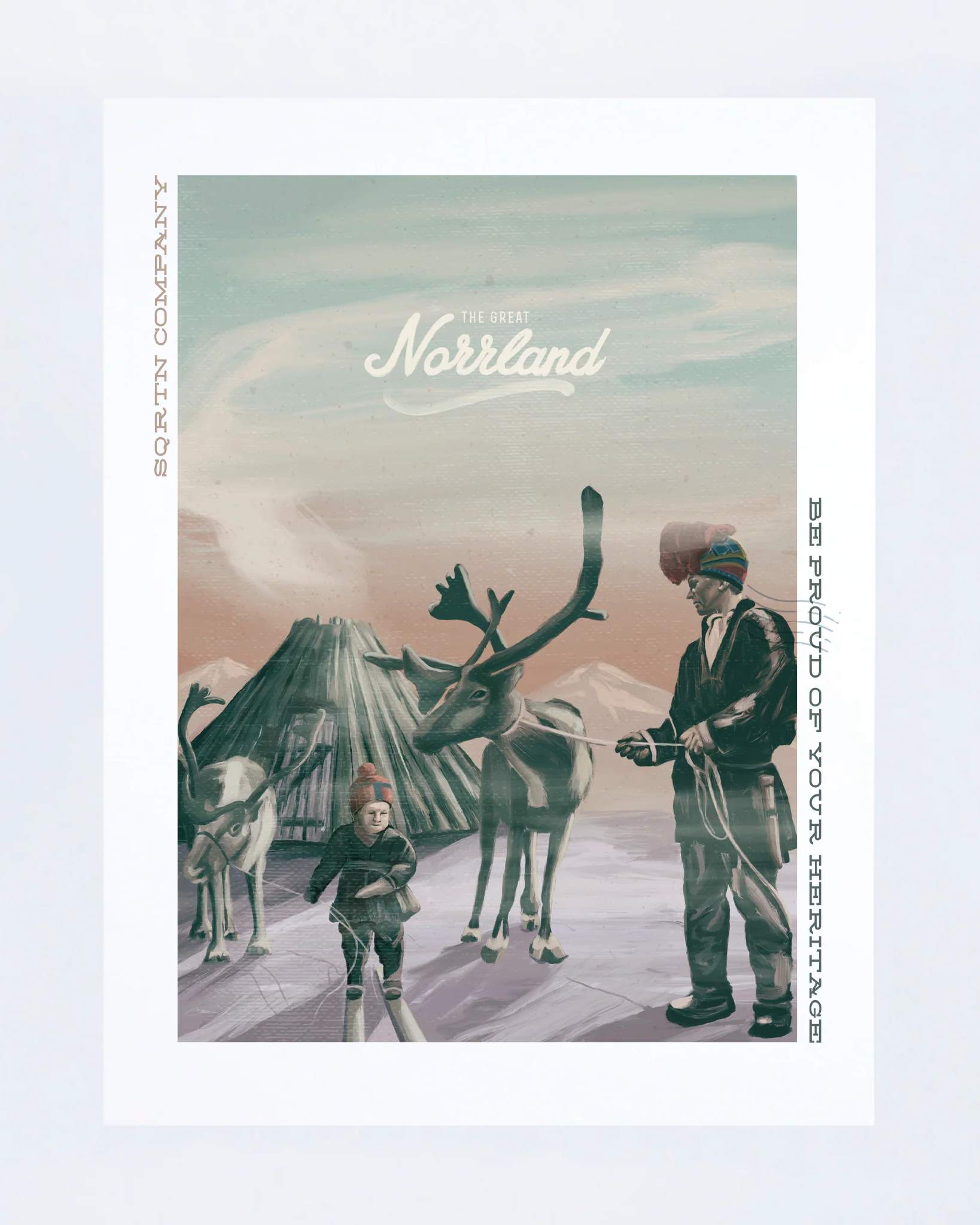 Stamped Sapmi Poster - Multi