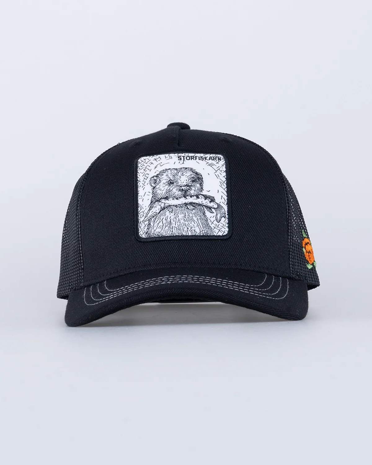 Storfiskarn Kids Trucker Keps - Svart