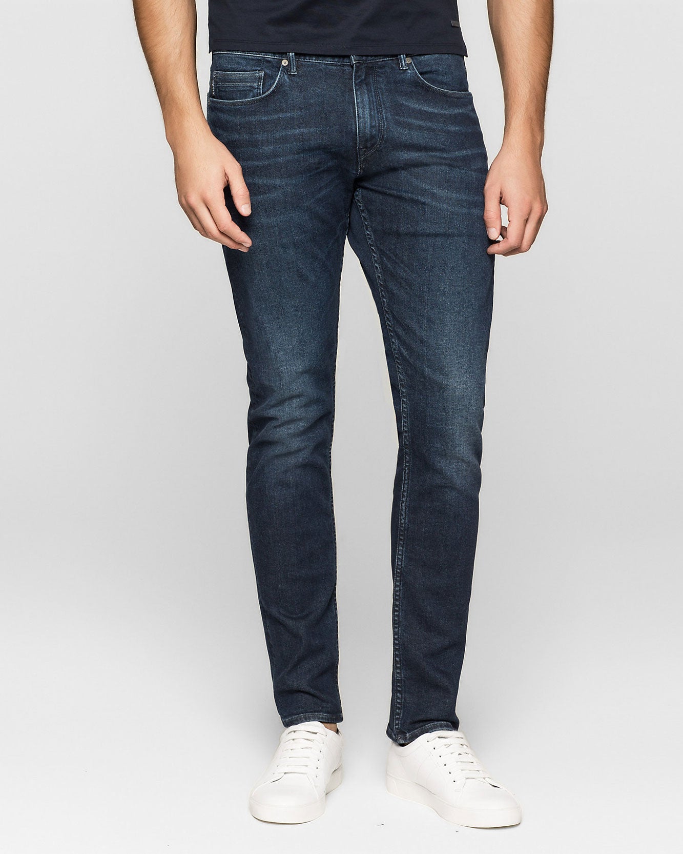 Straight Jeans - Dark Blue