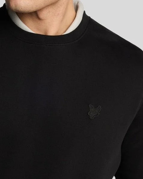 Superfine Crew Tonal Sweatshirt
