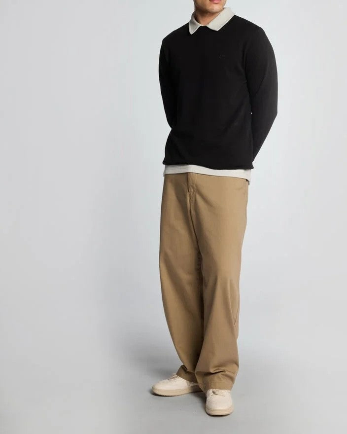 Superfine Crew Tonal Sweatshirt