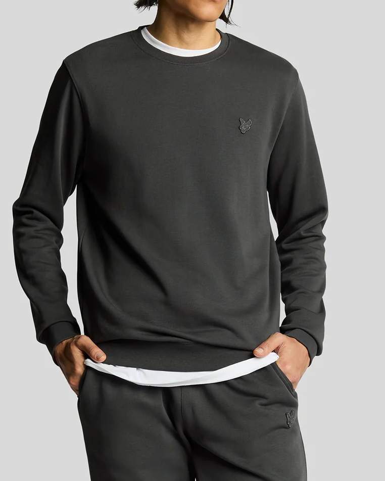 Superfine Crew Tonal Sweatshirt