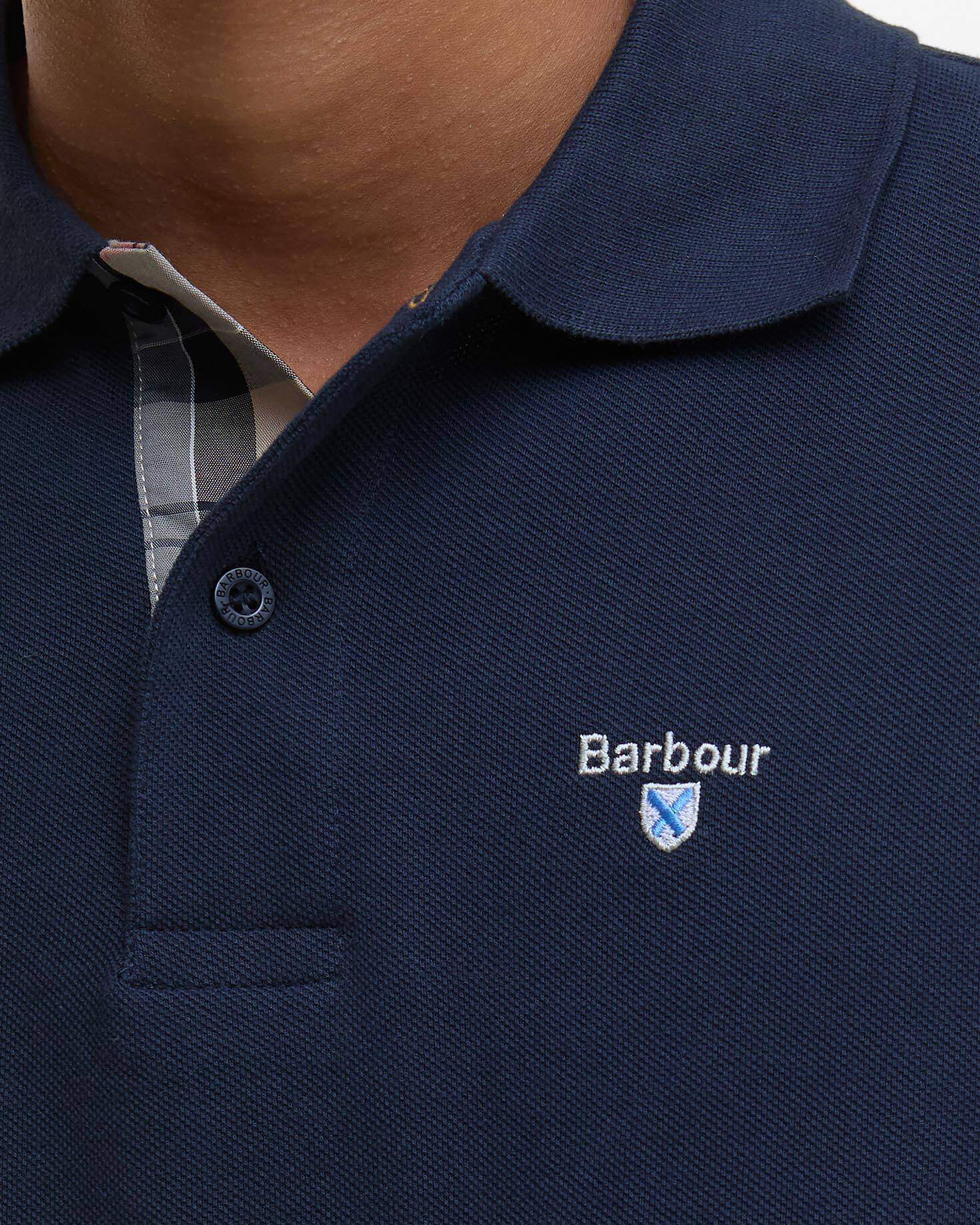 Barbour Tartan Pique P Pikétröja