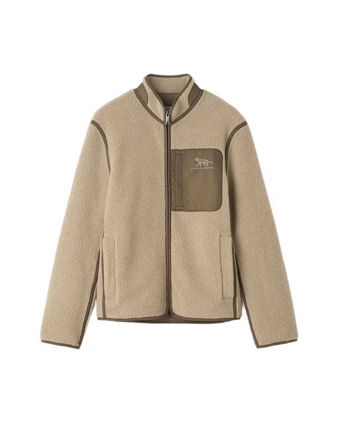 Ted Fleece Zip-Up Jacka