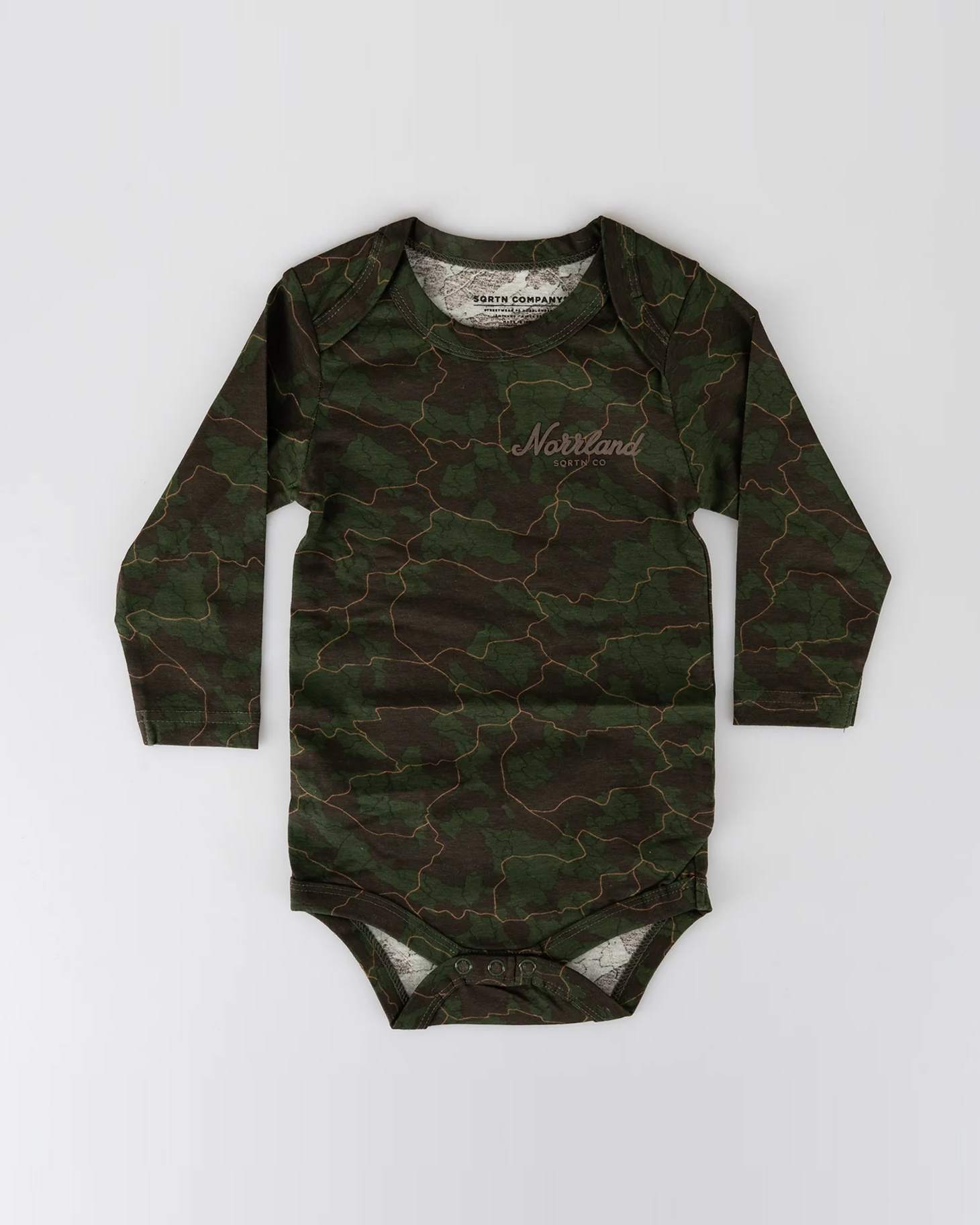 TGN Mini Script Norrland Kids Body - Camo