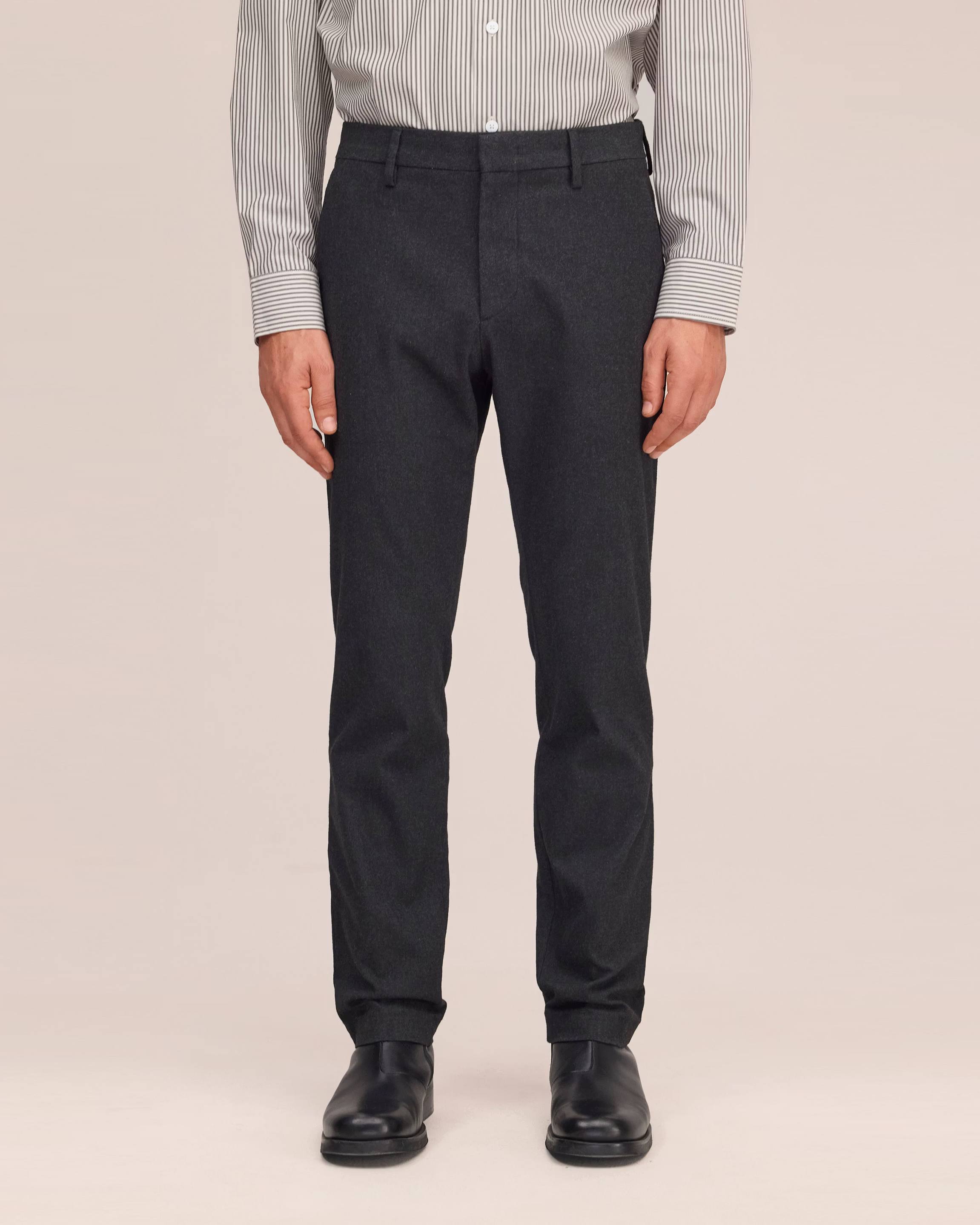 Theo 1067 Byxor - Black Multi