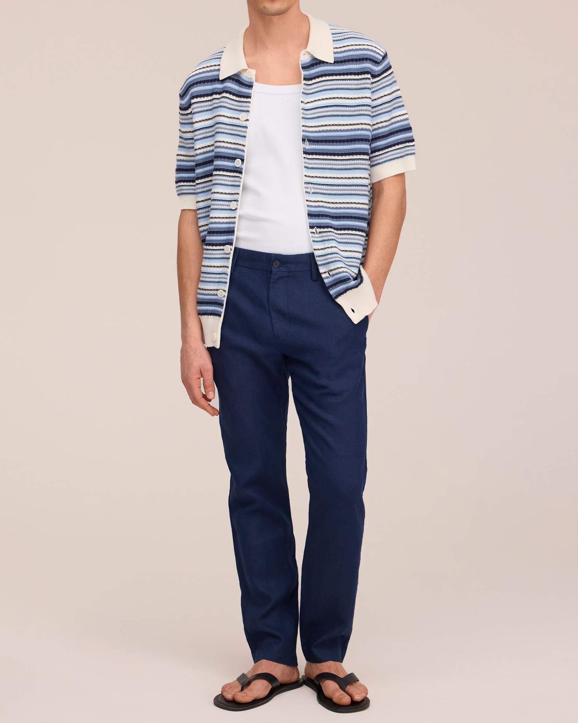 Theo Linen 1454 Byxor