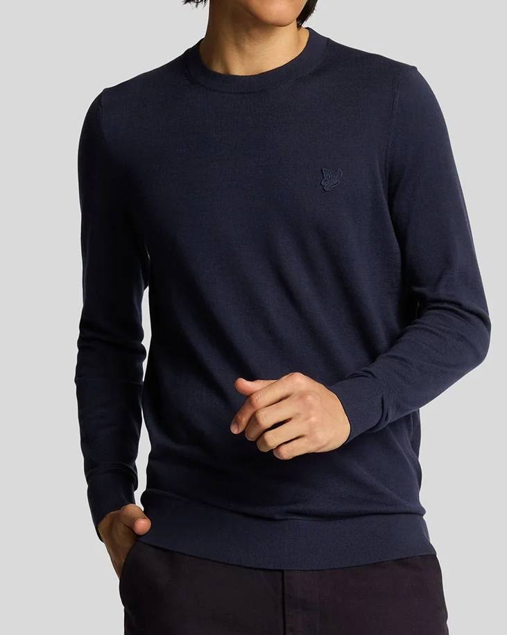 Tonal Superfine Crew Jumper Tröja