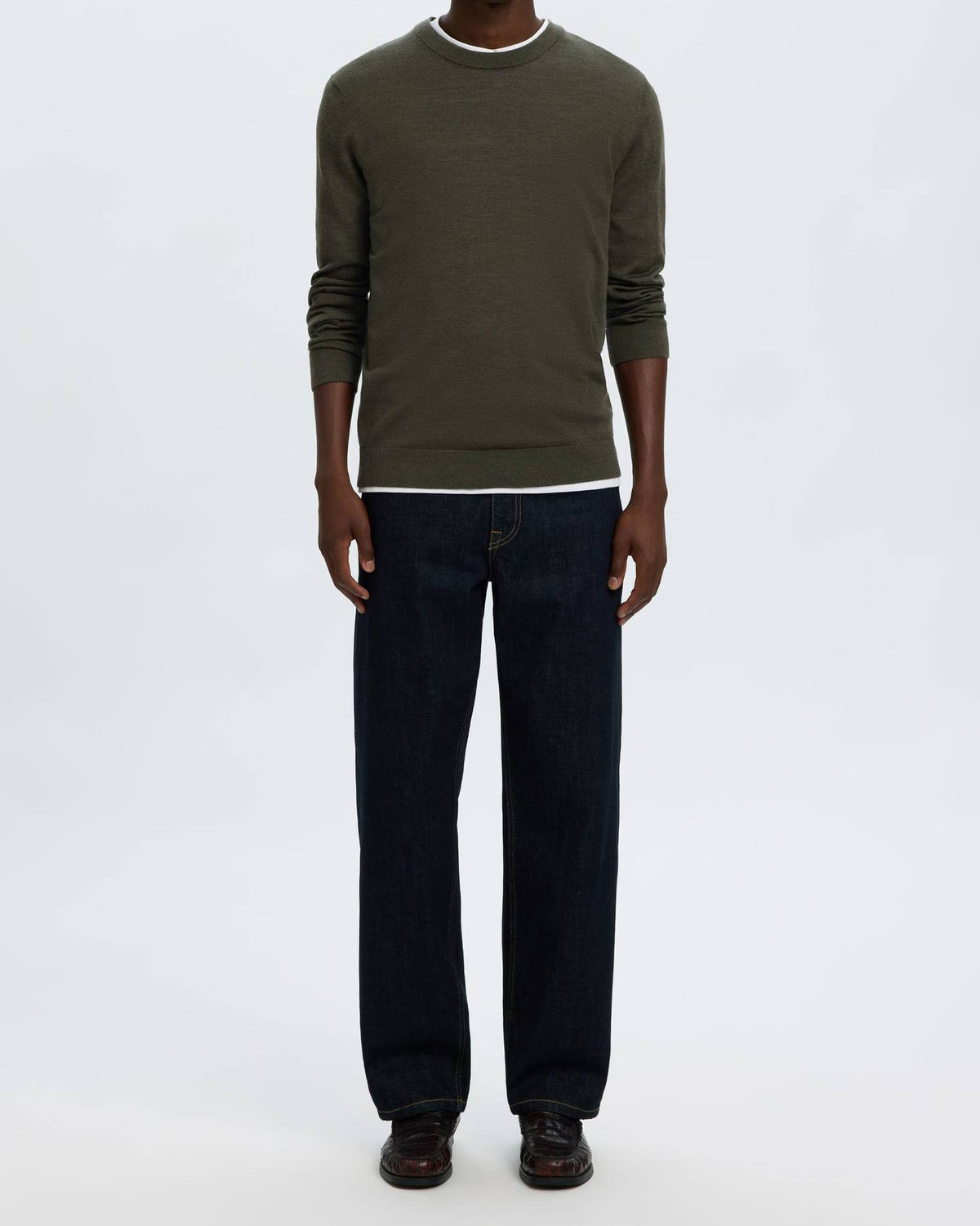 Tray Knit Merino Crew Tröja