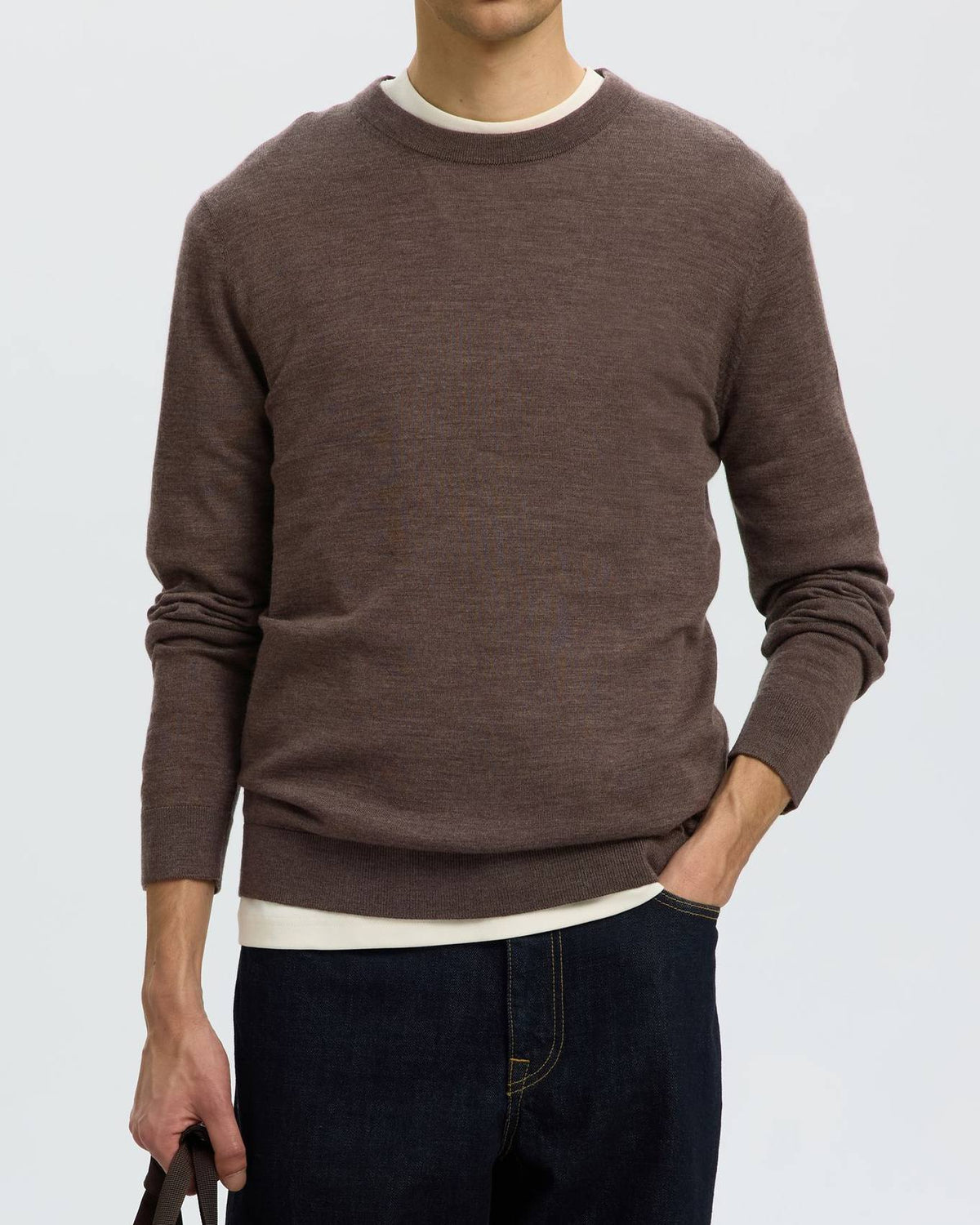 Tray Knit Merino Crew Tröja