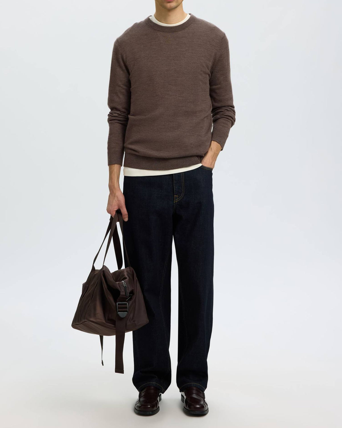 Tray Knit Merino Crew Tröja