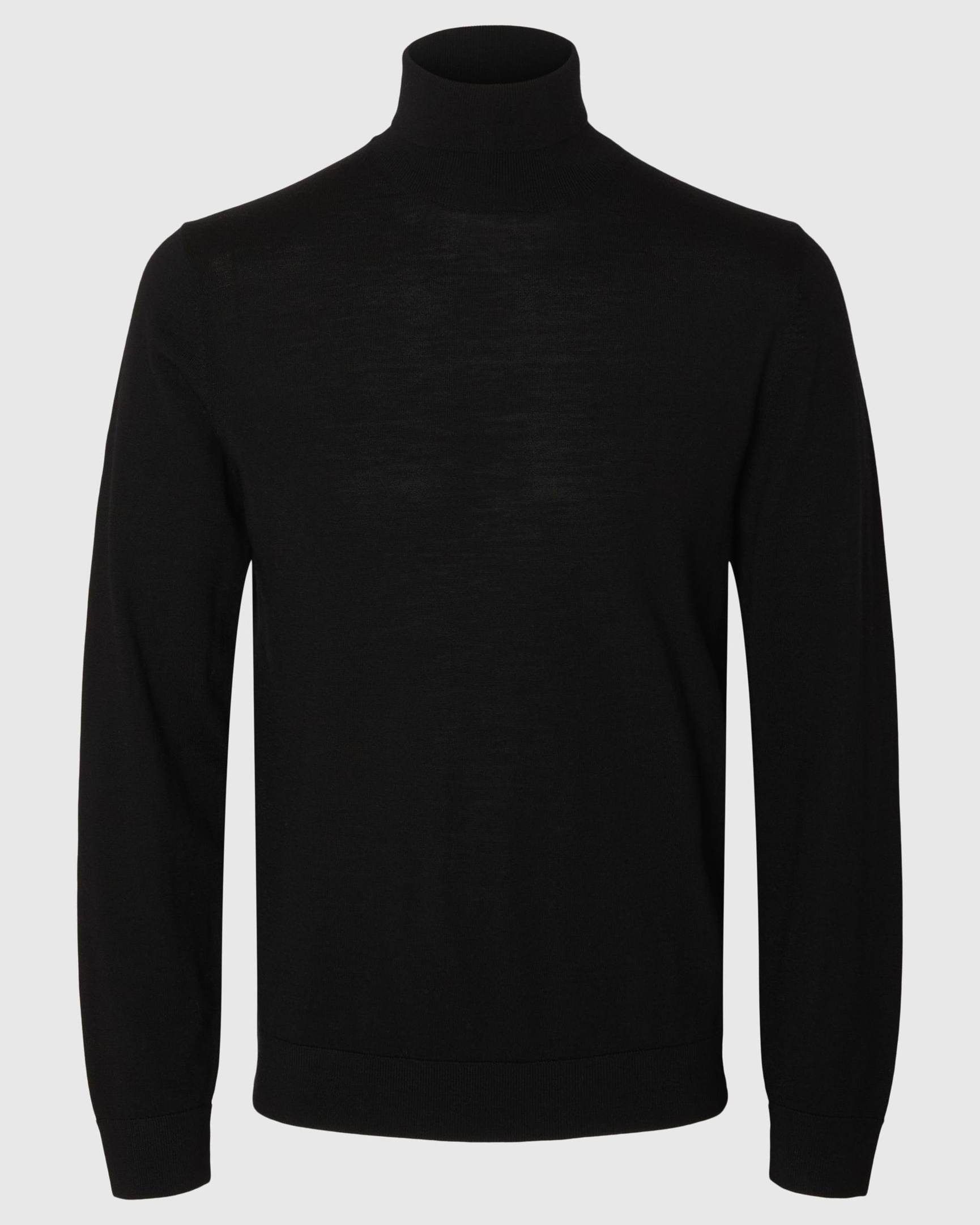 Tray Knit Merino Roll Neck Tröja