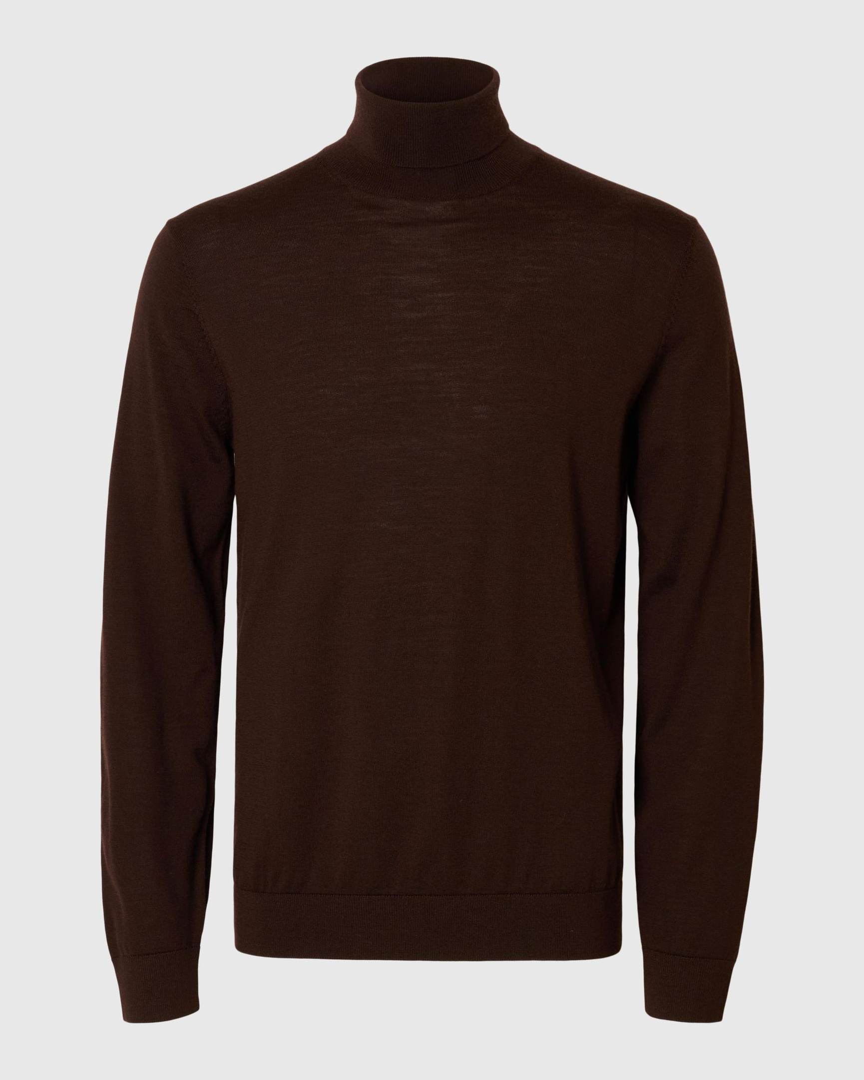 Tray Knit Merino Roll Neck Tröja