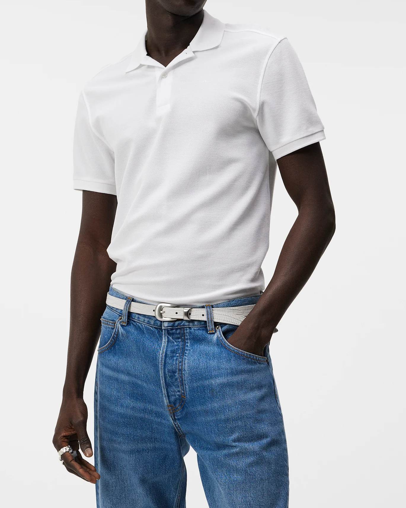 Troy Polo Pikétröja - Vit